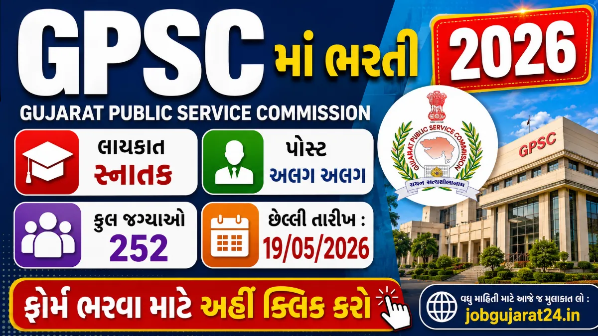 GPSC Recruitment 2026