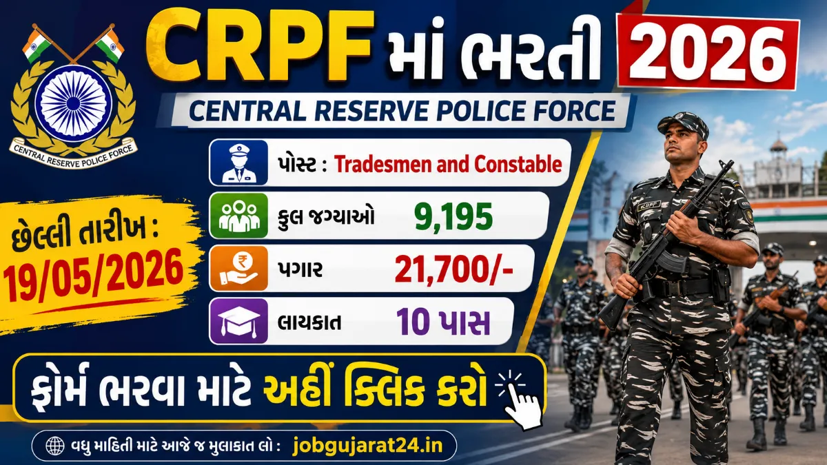 CRPF Constable Recruitment 2026
