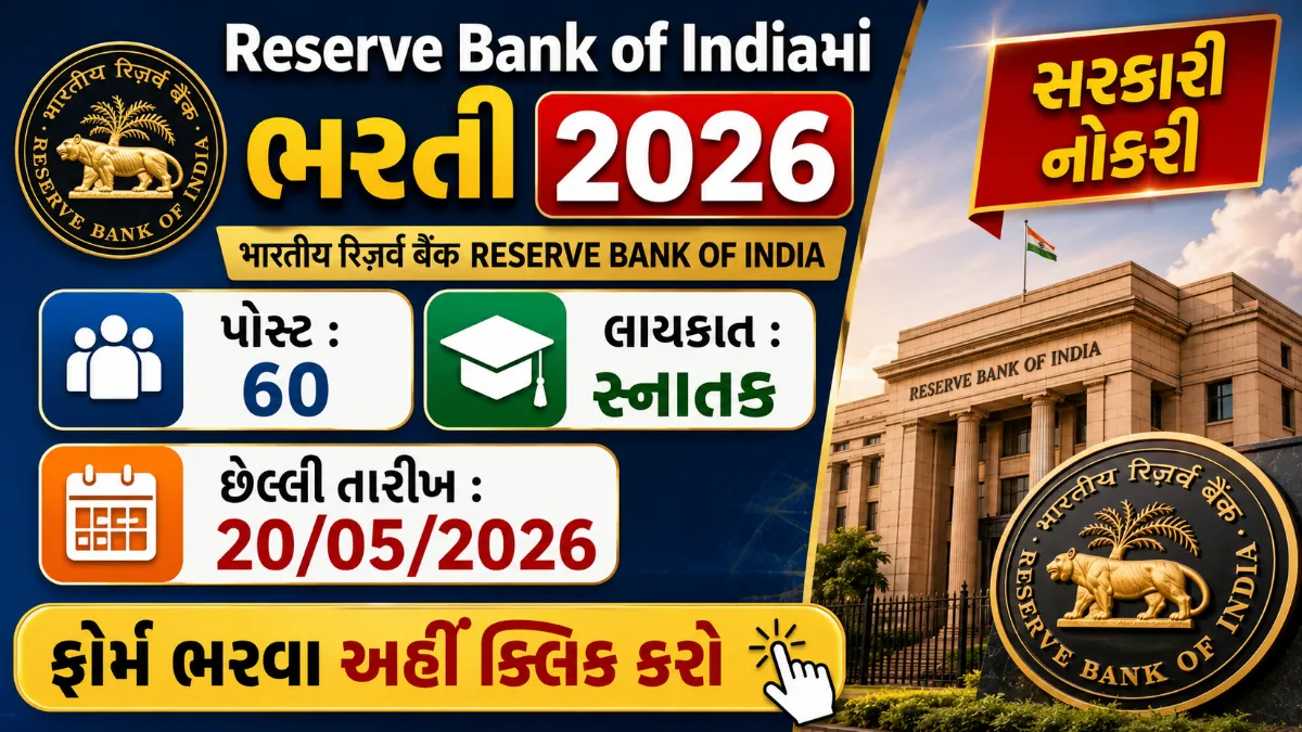RBI Grade B Recruitment 2026
